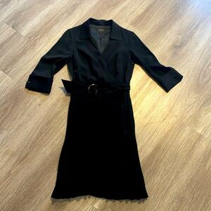 Tahari Arthur S Levine Black Dress